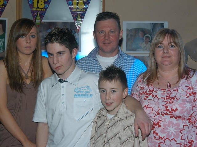 Oliver Brown's 18th birthday.