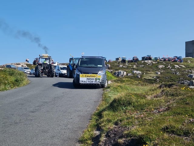 Inish tractor Run 2023.