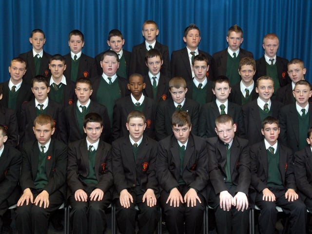 Derry and Donegal secondary school pupils in October 2003