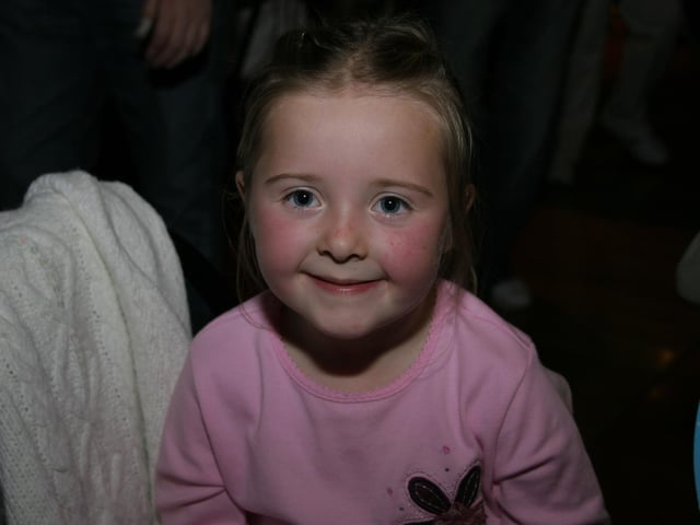 Birthday celebrations for Caoimhe Lynch.
