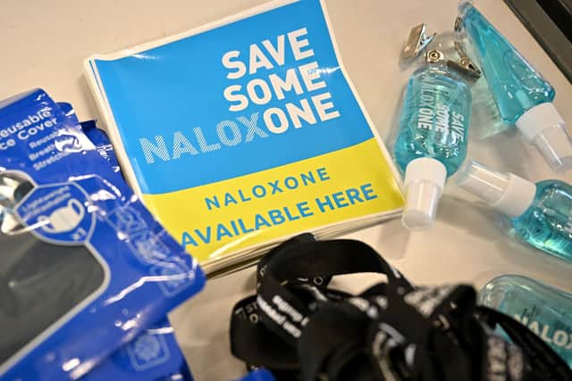 Naloxone kits can reverse the effect of heroin and other opioid drug overdoses. (Photo by Jeff J Mitchell-Pool/Getty Images)