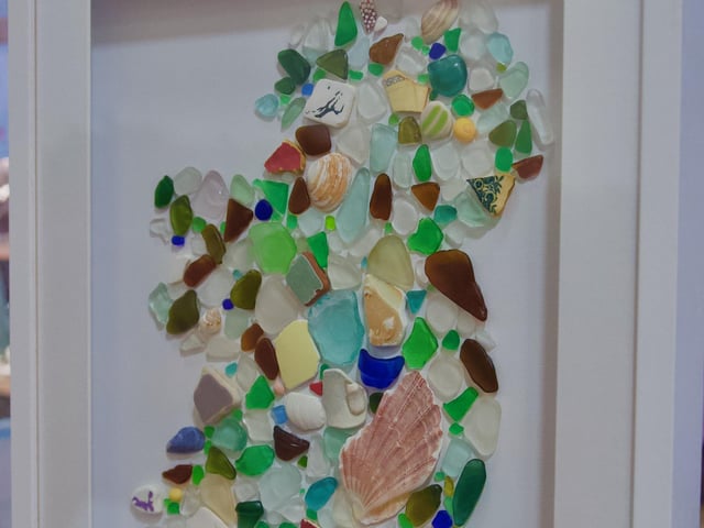 Wild Atlantic Sea Art's products on display.