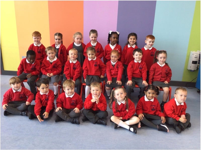 Mrs O'Hara’s P1 class, Lisnagelvin Primary School.