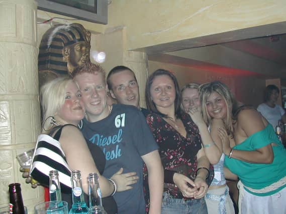A night out in Earth Nightclub in September 2003