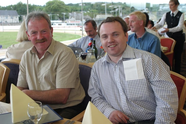 A day at the races, back in 2004.