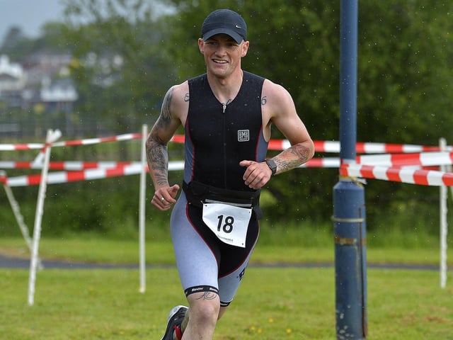LIAM BALL TRIATHLON 40th ANNIVERSARY – Michael Coyle. Photo: George Sweeney