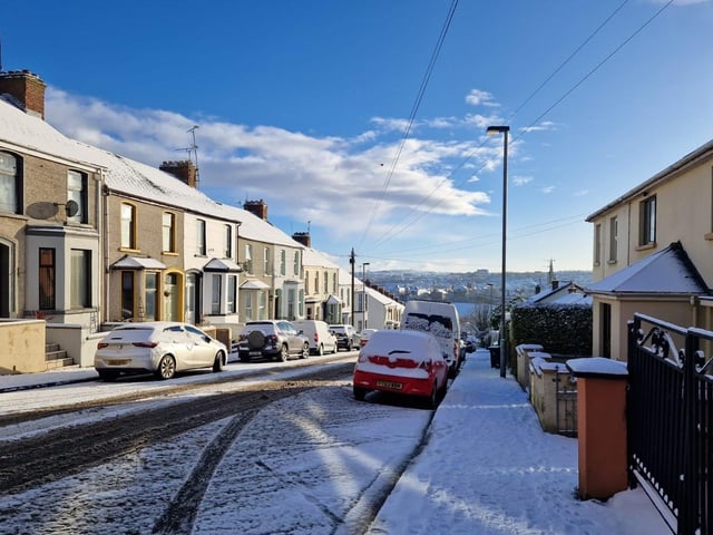 Snow on Beechwood