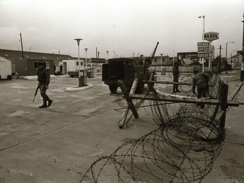 Army take over oil depots and garages.