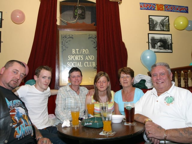 Parties and celebrations in July 2004: McGiven and McDonnell.