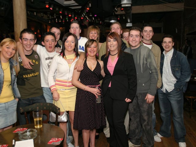 Derry people enjoying parties in 2004