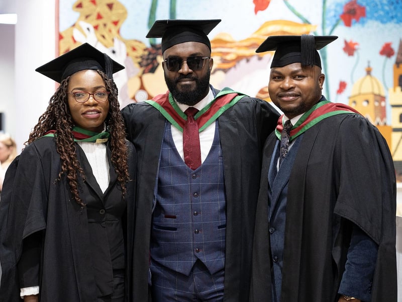 Ulster University Winter Graduations.  (Photo: Nigel McDowell / Ulster University)