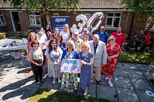 Staff, tenants and families came together to celebrate 30 years of Ballyoan House in Derry and were joined by Colr Sandra Duffy in her role as Mayor of Derry City & Strabane.