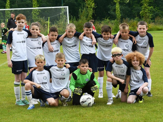 The Quigleys Point Swifts under-10's team pictured at Oakgrove on Tuesday morning. (Photo: Keith Moore)
