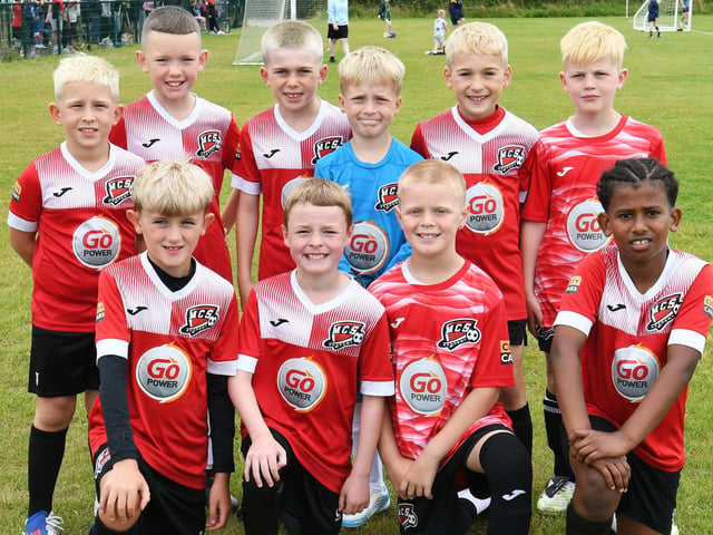 The Maiden City Soccer Colts under-9's team which took part in the O'Neills Foyle Cup.