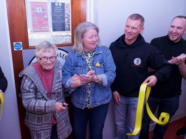 Launch of Galliagh Community Response's new premises in Northside Shopping Centre