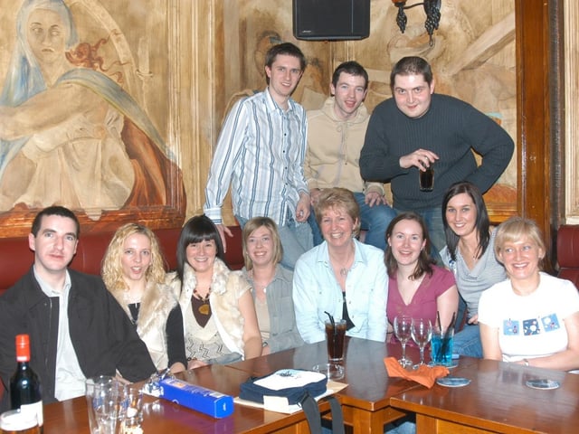 Derry parties and celebrations in March 2005.