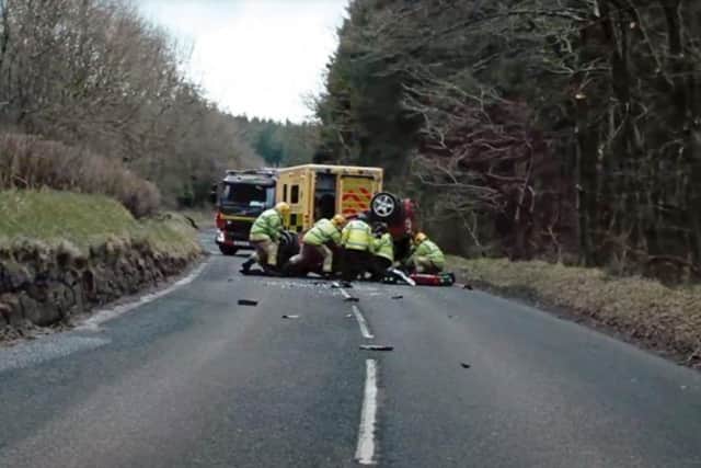 There were also ‘clear clusters around other towns and cities, such as Derry and Newry and on main roads’, according to the Department of Infrastructure’s Road Safety Strategy to 2030 Annual Statistical Report 2024.