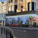 Work progressing at Austins. Photo: Inner City Trust.