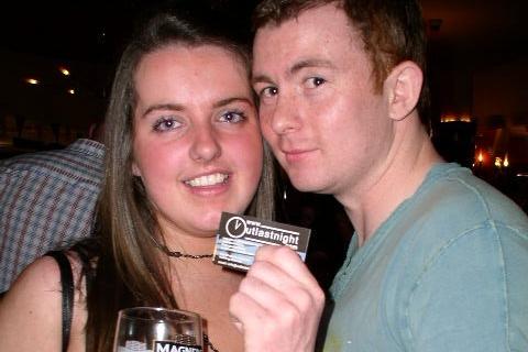 Pictured are people enjoying a night out at the Ice Wharf in Derry 20 years ago,
