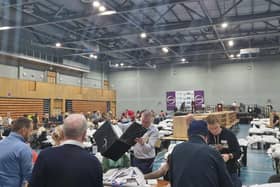 The sorting of votes is underway in Donegal.