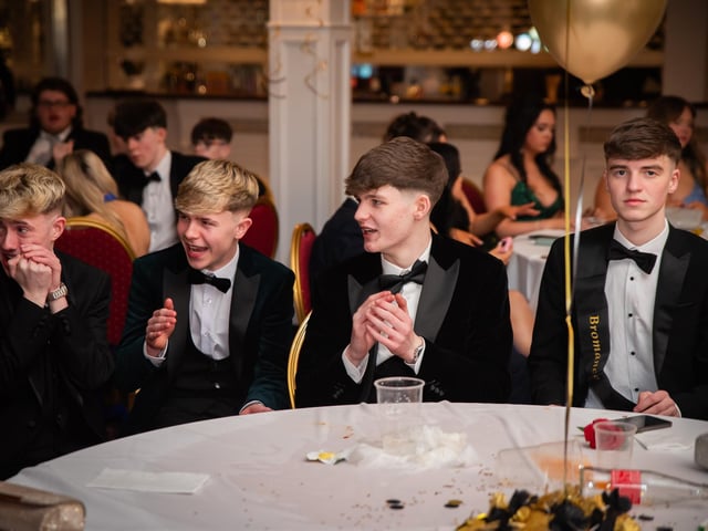 Prom at Holy Cross College Strabane. Photos by Stevie Toye - Logopix.