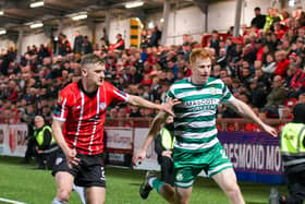 Shamrock Rovers striker Rory Gaffney was a target for Derry City.