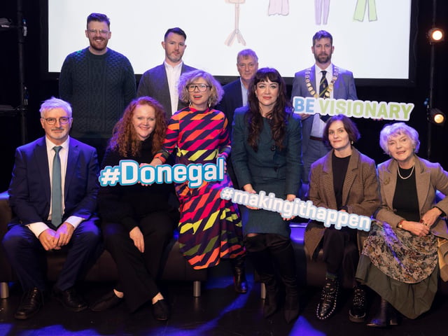 The official launch of the Yarns seminar in the Regional Cultural Centre in Letterkenny.Picture By Joe Dunne 19/11/22:.