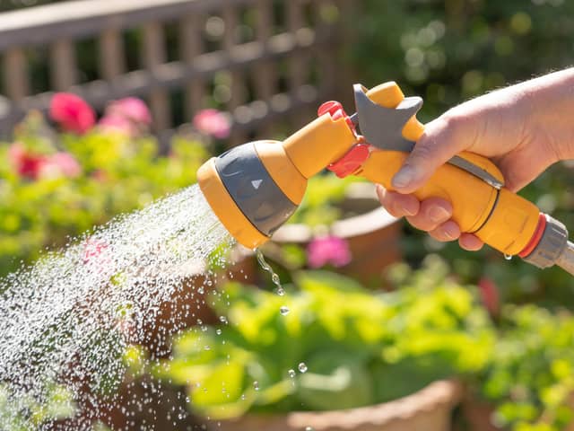 Watering your garden can be a daily job when the weather dries up