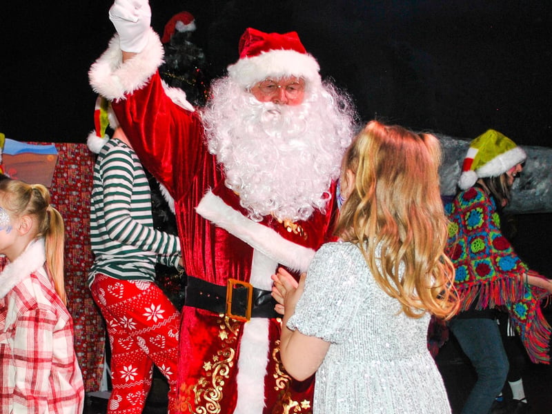 'Twas the week before Christmas' in Studio 2 in Derry with the Grinch, Santa, Mrs Claus, Cindy Lou Who, the elves and a Christmas Fairy.