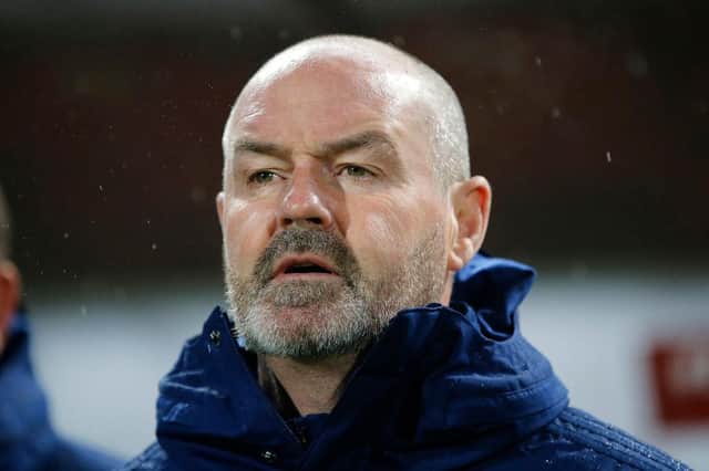 Steve Clarke, Head Coach of Scotland has been linked with Celtic. (Photo by Srdjan Stevanovic/Getty Images)