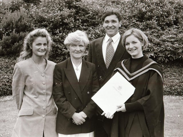 Graduates from Derry’s Magee, back in July 1995.