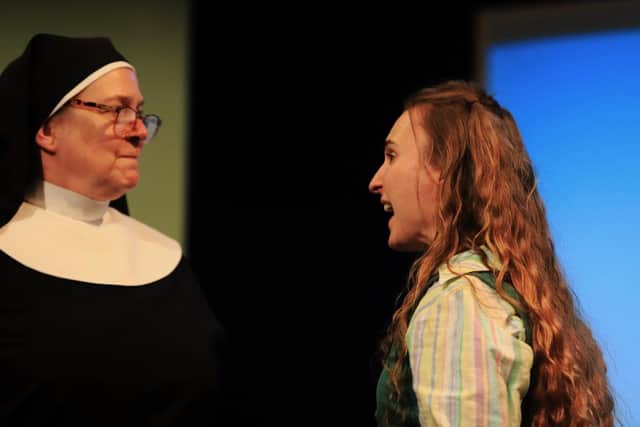 Cathy Brennan Bradley and Emma Mulligan in The Marian Hotel. Photo: Gav Connolly.