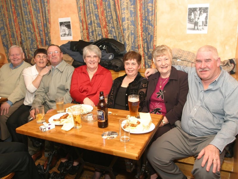 Party celebrations back in 2004: Josephine McBride