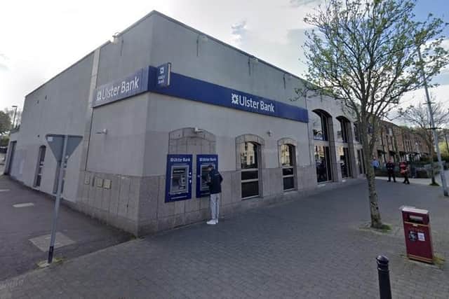 The Ulster Bank branch in the Waterside.