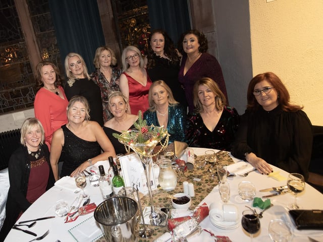 Mayor of Derry City and Strabane District, Councillor Patricia Logue, hosted a sparkling Christmas Charity Ball on Friday evening in the Guildhall. The event was held in aid of the Mayor’s chosen charities, the Foyle Hospice and the Ryan McBride Foundation, and she extended her thanks to all who attended and donated to the two causes.