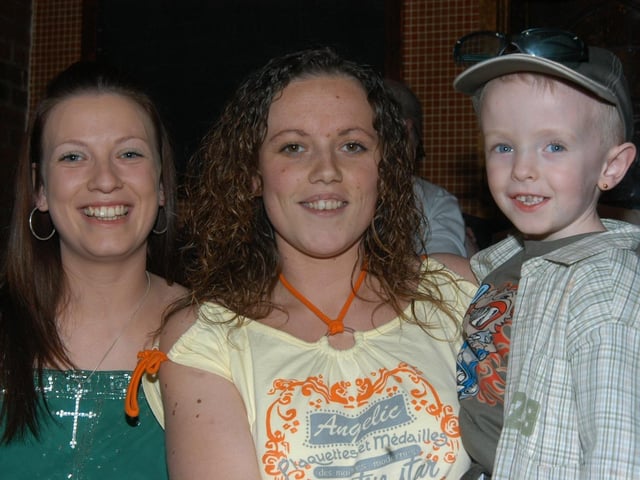 Conan Hamilton celebrating his birthday with family.