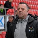 Institute manager Brian Donaghey is looking forward to Saturday's encounter at Warrenpoint Town.