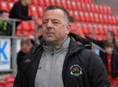 Institute manager Brian Donaghey is looking forward to Saturday's encounter at Warrenpoint Town.
