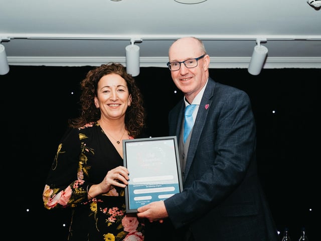 Supporting Our Services Champion Award, highly commended - Donna O Kane.