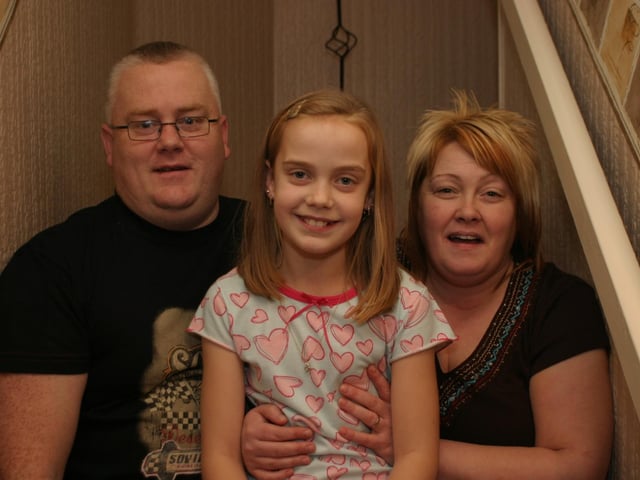 Sarah Doherty's sleepover birthday party.