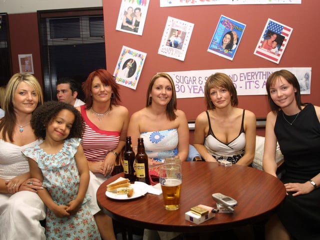 Pat Ward, Yasmin Lynch, Emma Wood, Alana Green, Máire Lynch and Mandy Doherty.