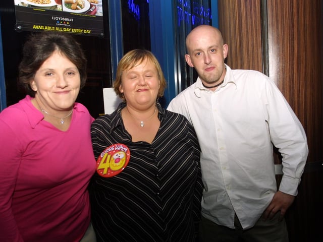 Theresa Sweeney's 40th birthday at the Ice Wharf.