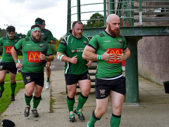 City of Derry will be looking to bounce back from defeat when they host Grosvenor this weekend. Photo: George Sweeney. DER2333GS – 81