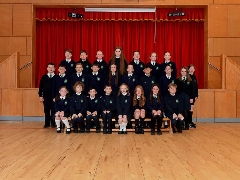 Miss Smith’s P7 class at St Patrick’s Primary School.