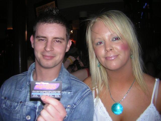 Enjoying a night out in Derry city centre and catching the Ulsterbus nightbus home back in April 2005.