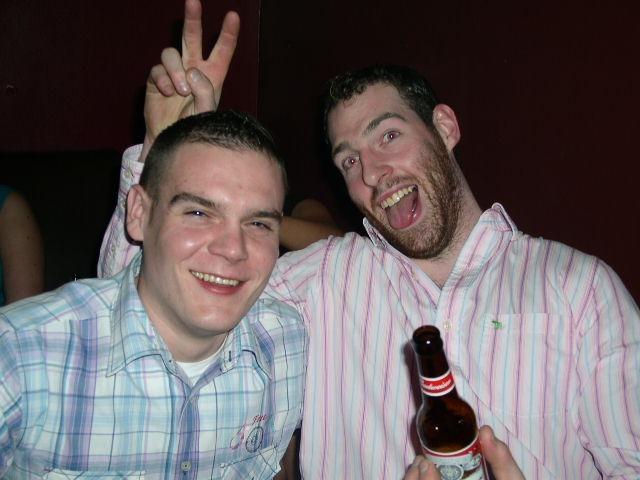 Derry folk out partying in The Metro and Sugar nightclubs, February 2006.