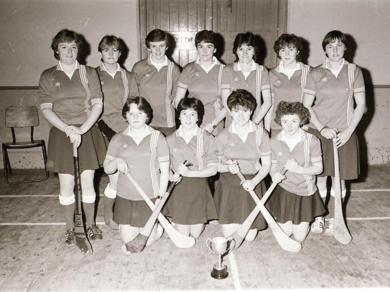 Newtoncunningham Camogie team.