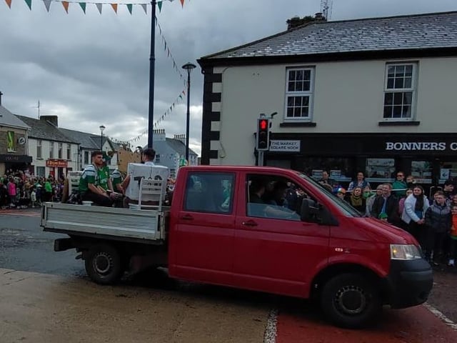 St Patrick's Day in Moville March 17, 2023.