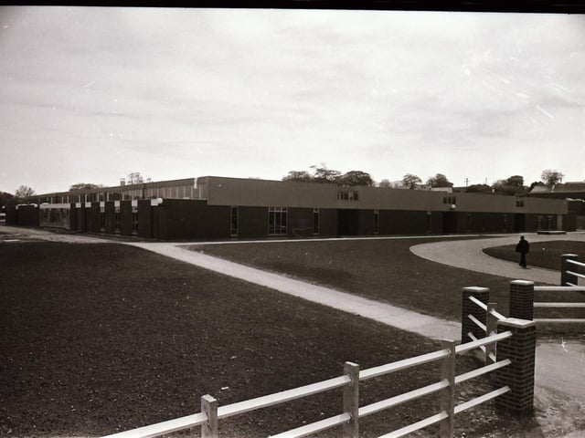 The opening of new Community School at Carndonagh.
