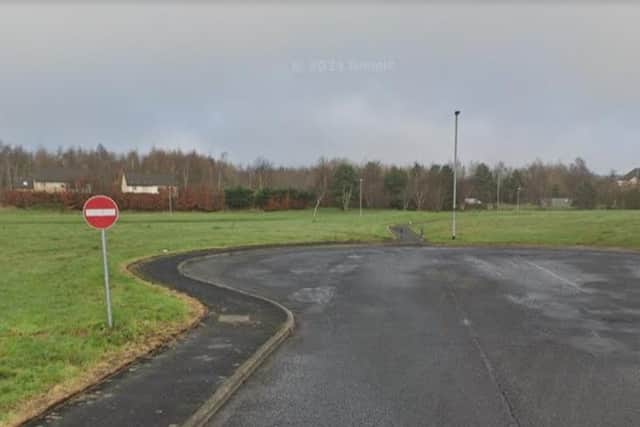Elaghmore Park in Derry, where one Councillor said he understands lands have been transferred to facilitate one the pumping stations required. Google Earth